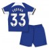 Chelsea Wesley Fofana #33 Hjemmedraktsett Barn 2023-24 Kortermet (+ Korte bukser)